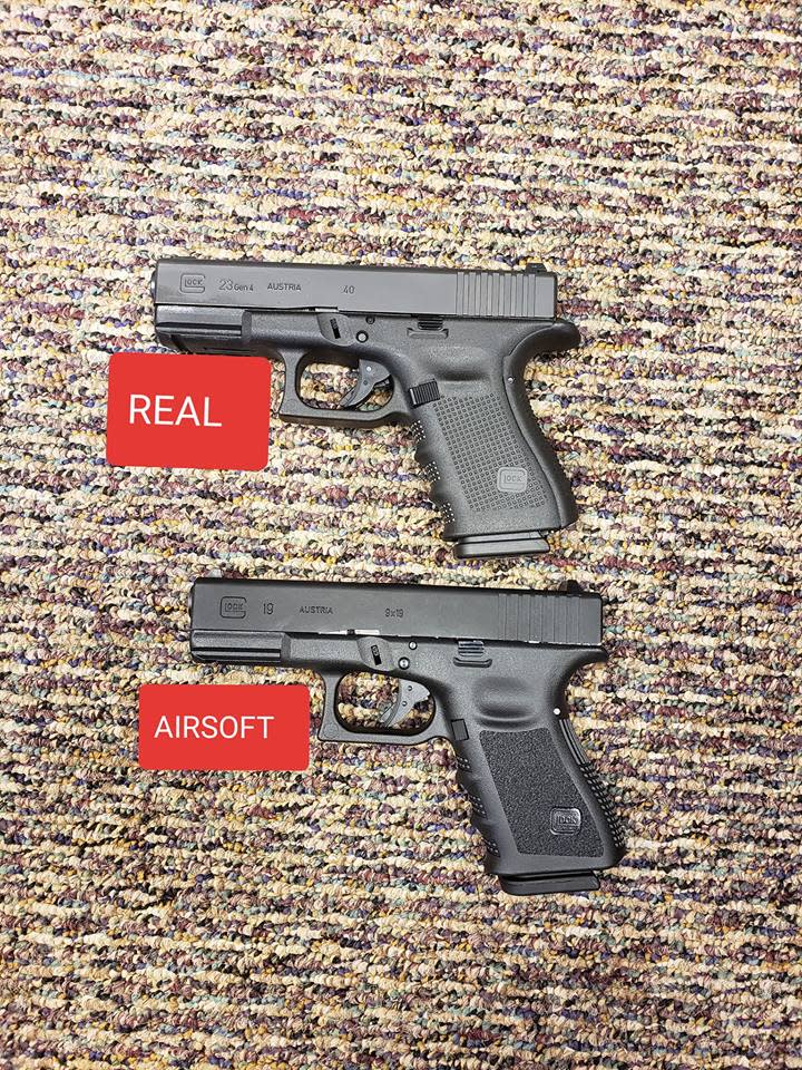 Police department posts warning against airsoft replica guns. (Photo: Facebook/HillsboroughPoliceDepartment)