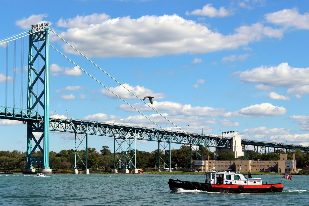 J.W. Westcott II, Detroit River, Michigan