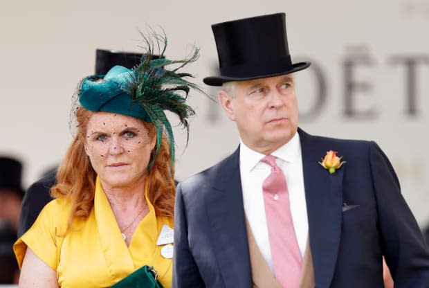 <p><a href="https://www.gettyimages.com/detail/news-photo/sarah-ferguson-duchess-of-york-and-prince-andrew-duke-of-news-photo/1157455192?phrase=sarah%2520ferguson%2520prince%2520andrew%25202019&adppopup=true" rel="nofollow noopener" target="_blank" data-ylk="slk:Max Mumby/Indigo/Getty Images;elm:context_link;itc:0;sec:content-canvas" class="link ">Max Mumby/Indigo/Getty Images</a></p>