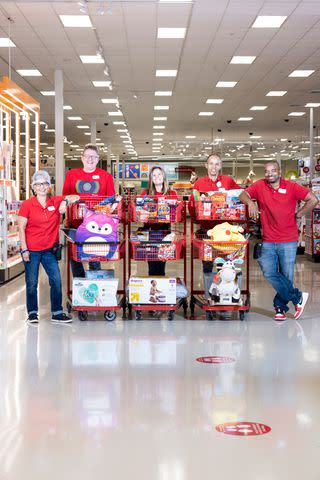 <p>Ackerman + Gruber</p> Happy Target team members in Richfield, Minn., on Aug. 19, 2022.