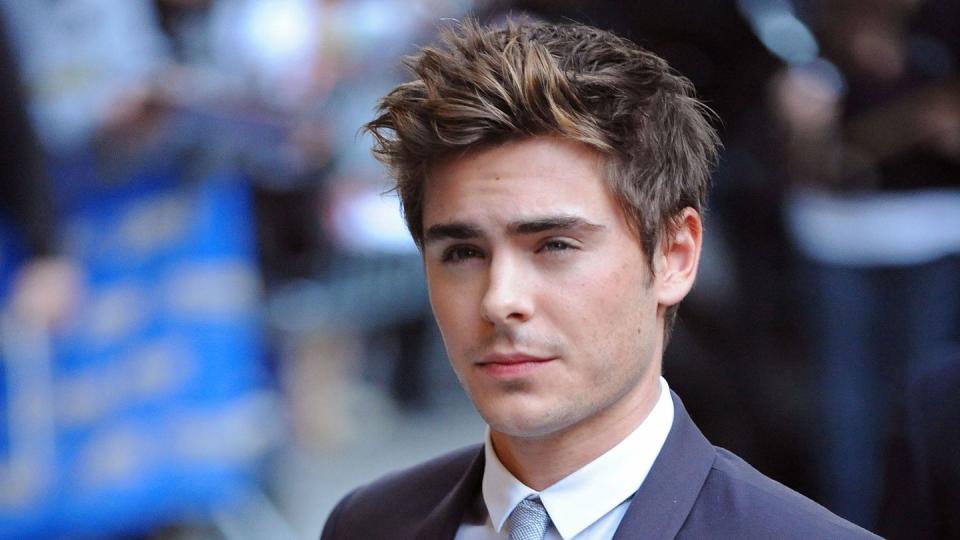 zac efron visits 