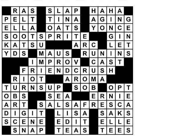 USA TODAY Network newspaper crossword, sudoku puzzle answers today