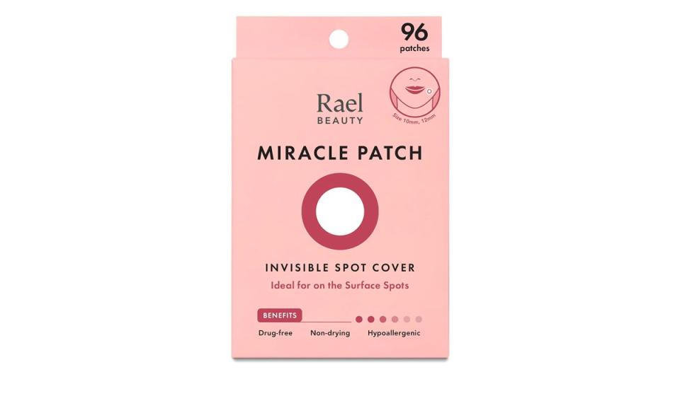 A hydrocolloid invisible acne patch