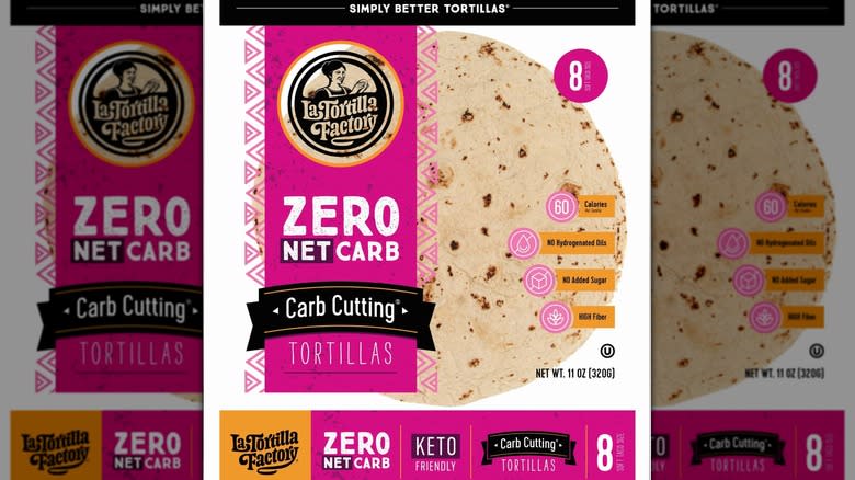 La Tortilla Zero Carb tortillas