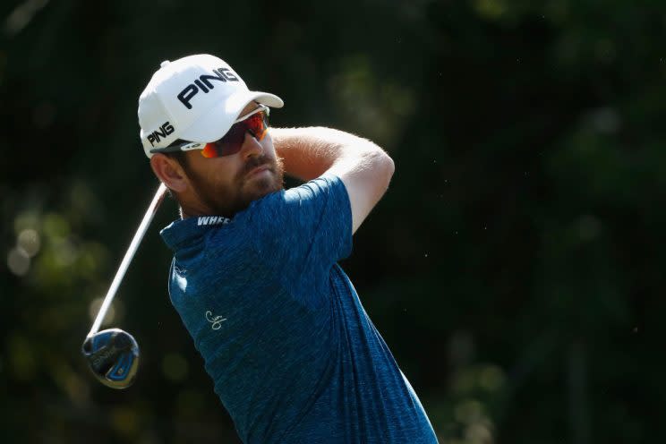 Louis Oosthuizen has a share of The Players lead. (Getty Images)