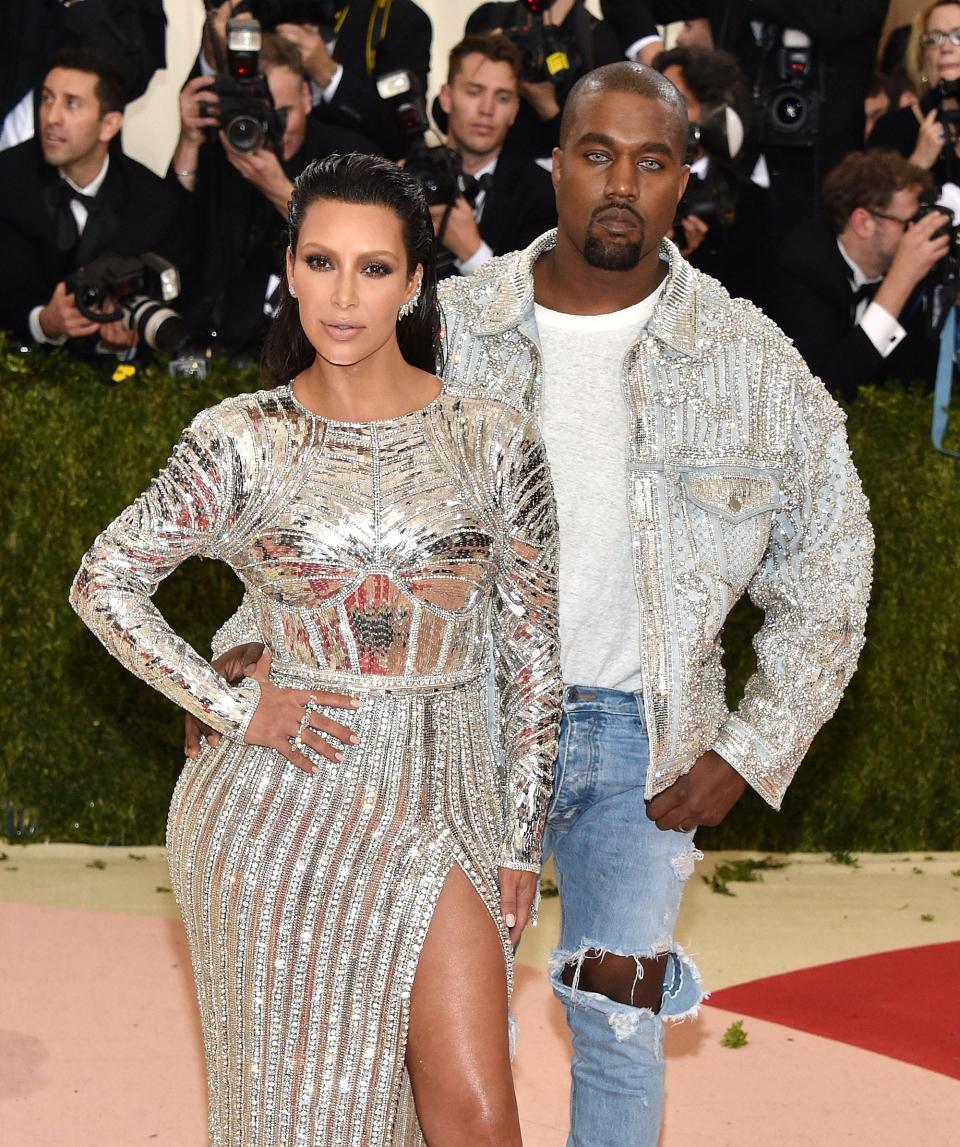 Kim Kardashian, Kanye West 2016 Met Gala