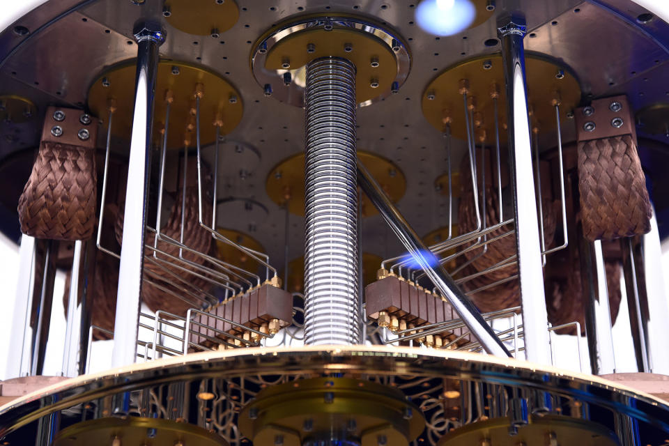 Last year, IBM hauled a 50-qubit quantum computer to CES. Or, rather, it