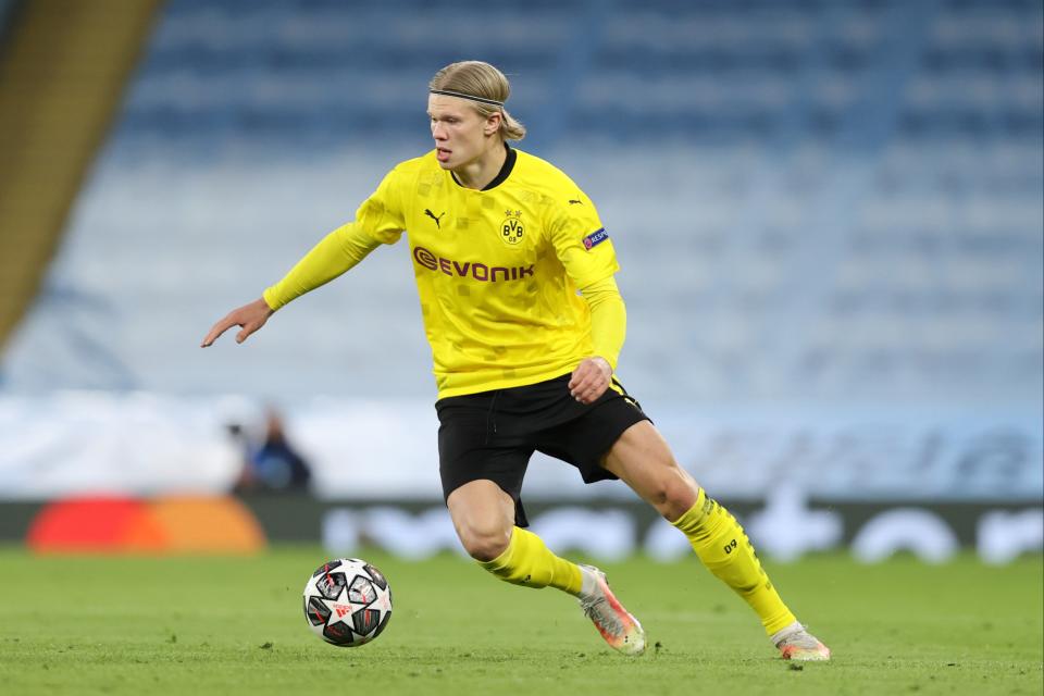 <p>Erling Haaland has scored 37 goals in just 38 games for Borussia Dortmund so far this season</p> (Getty Images)