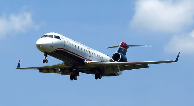 US Airways Express CRJ-200 passenger jet