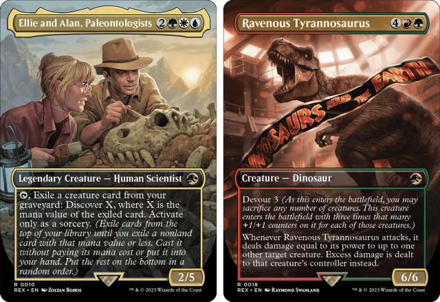 The fluffy dinosaurs are back in Magic: The Gathering's The Lost Caverns of  Ixalan, which also has a Jurassic World tie-in