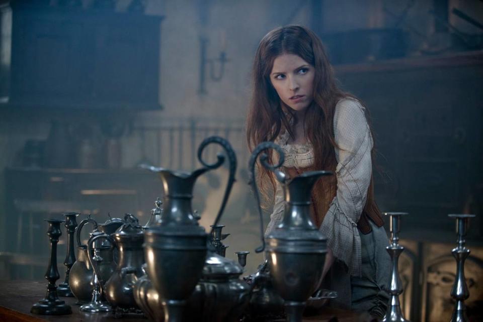 Anna Kendrick as Cinderella in the 2014 “Into the Woods” movie. Stephen Sondheim wrote the lyrics and music.