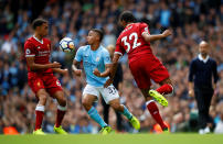 <p>In pictures: Manchester City v Liverpool </p>