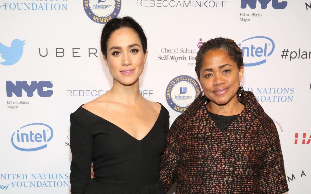 Meghan Markle's mother Doria Ragland is expected to walk her down the aisle - Patrick Mcmullan