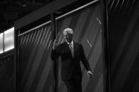 <p>Former President William Jefferson Clinton leaves the stage after speaking at the Democratic National Convention Tuesday, July 26, 2016, in Philadelphia, PA. (Photo: Khue Bui for Yahoo News)</p>