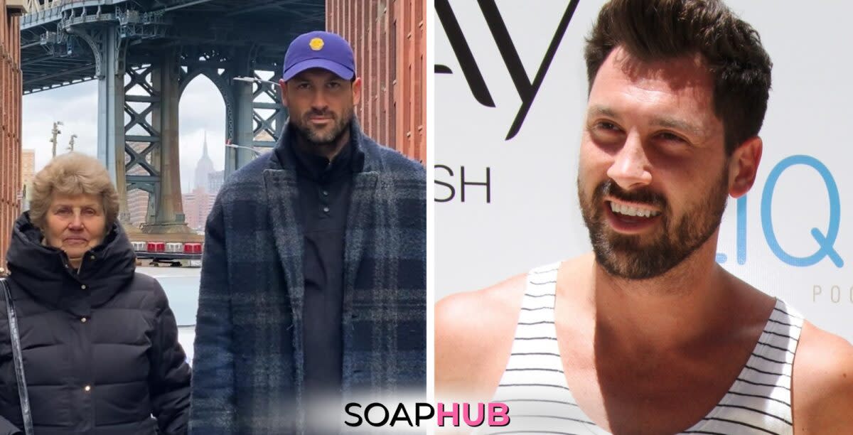 Maksim Chmerkovskiy honors his beloved grandmother. 
