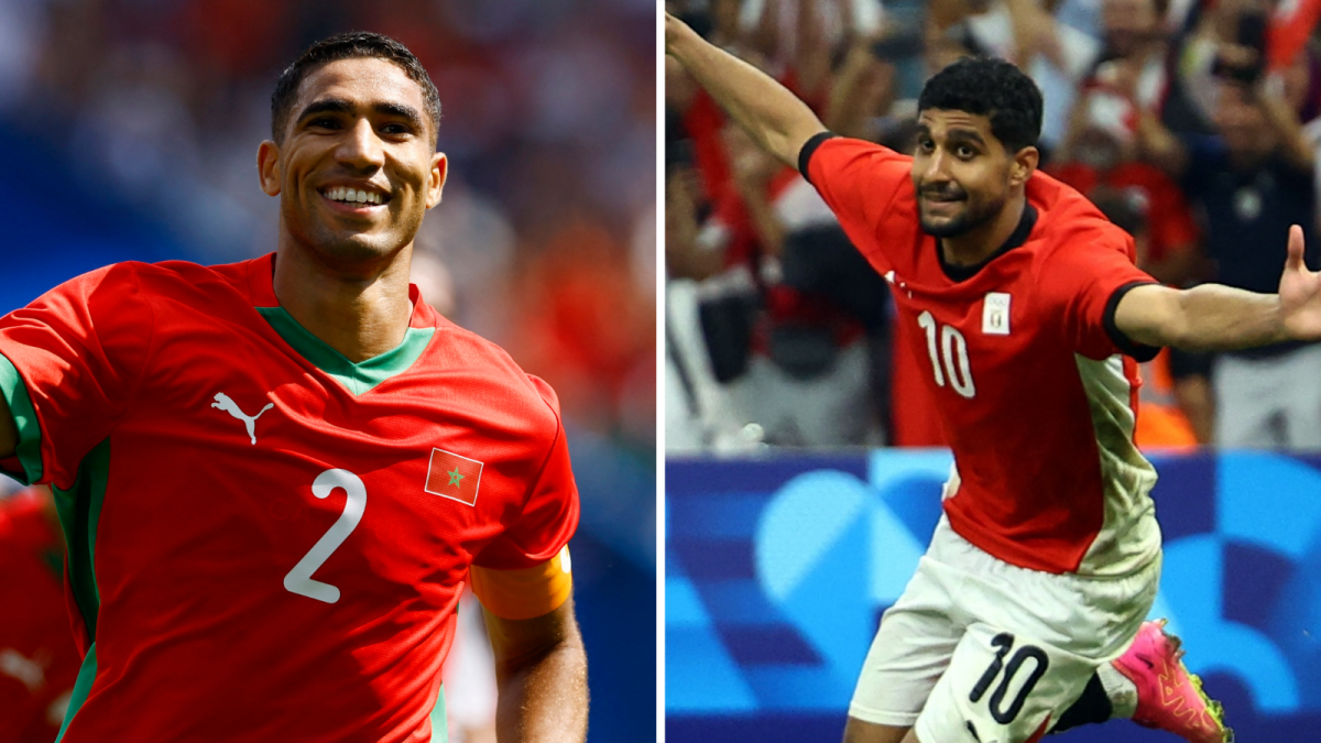 المغرب ومصر في نصف نهائي أولمبياد كرة القدم