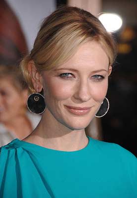 Cate Blanchett at the Universal City premiere of Universal Pictures' Elizabeth: The Golden Age