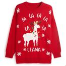 <p>Llama Xmas jumper, £12</p>