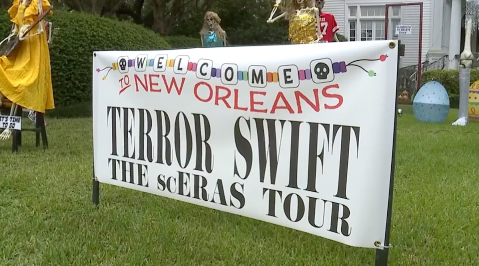 The haunted house is named after the singer’s Eras Tour (WGNO)