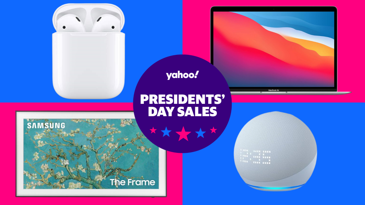 Samsung TV, AirPods, MacBook Pro, Echo Dot