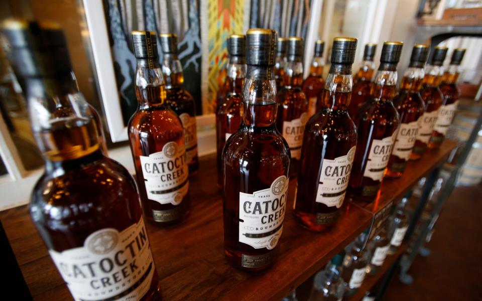 Bourbon was among the products to be hit with a tariff - AP
