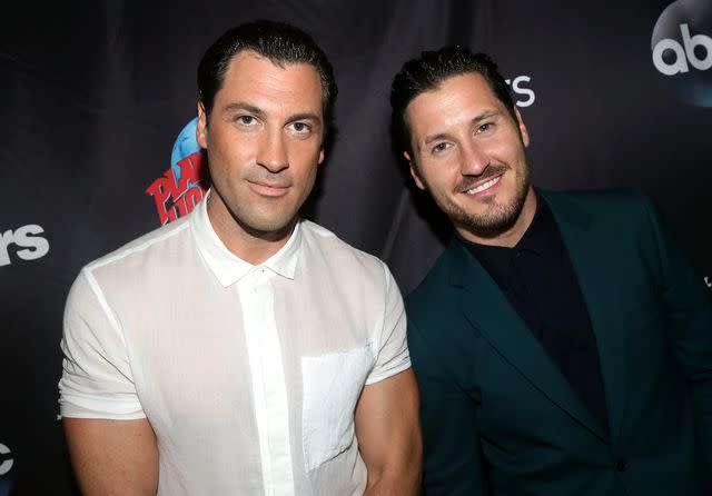 Bruce Glikas/Bruce Glikas/Getty Images Maks (left) and Val Chmerkovskiy