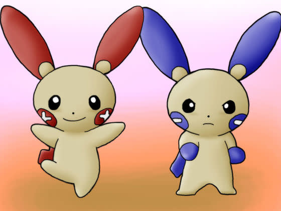 pokemon plusle and minun evolution