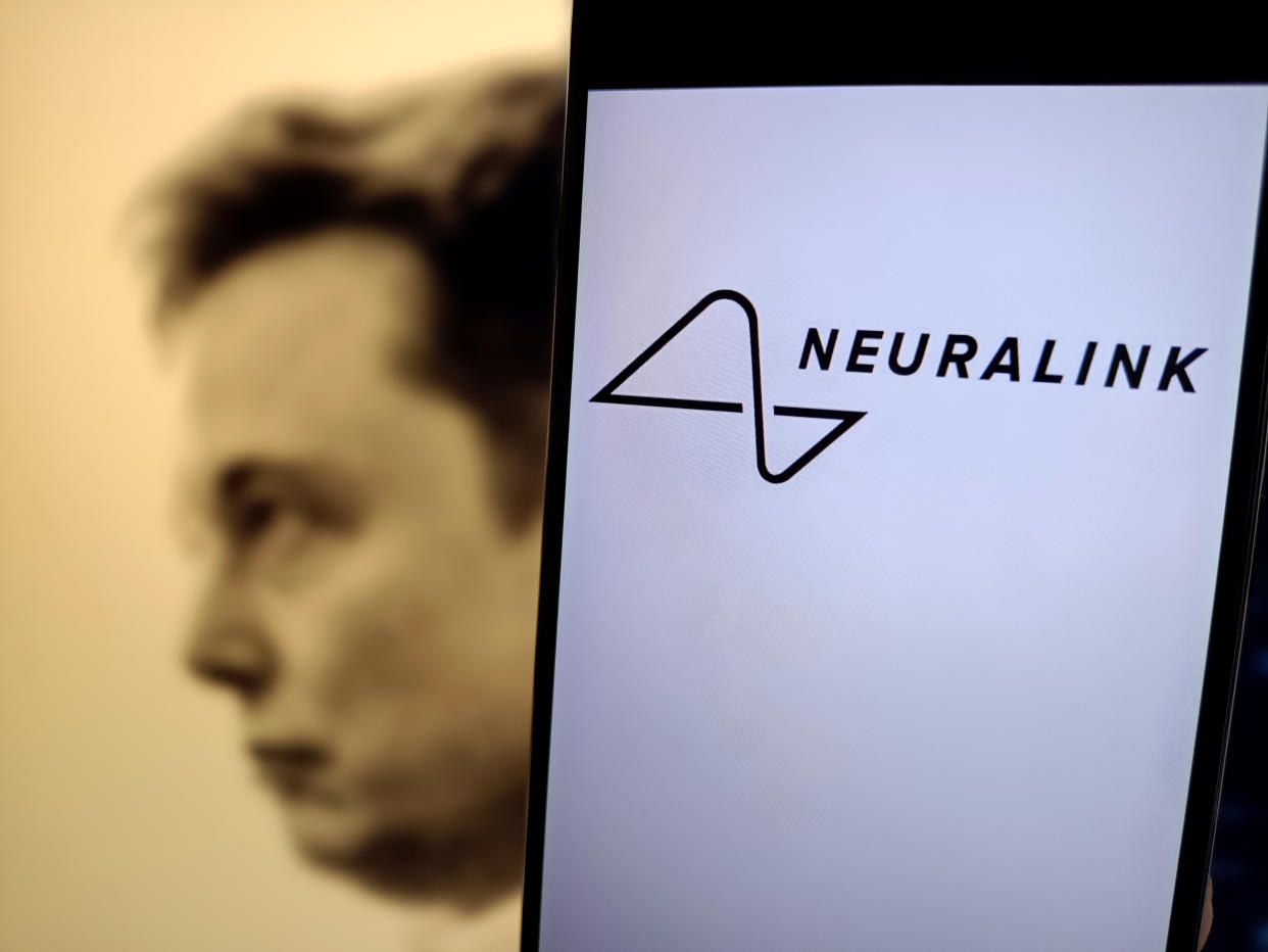 llustration: Neuralink, Suqian City, Jiangsu Province, China, May 27, 2023. Neuralink, Mr Musk's brain-computer interface company, has won approval to start its first human clinical trials. (Photo Illustration by Costfoto/NurPhoto via Getty Images)