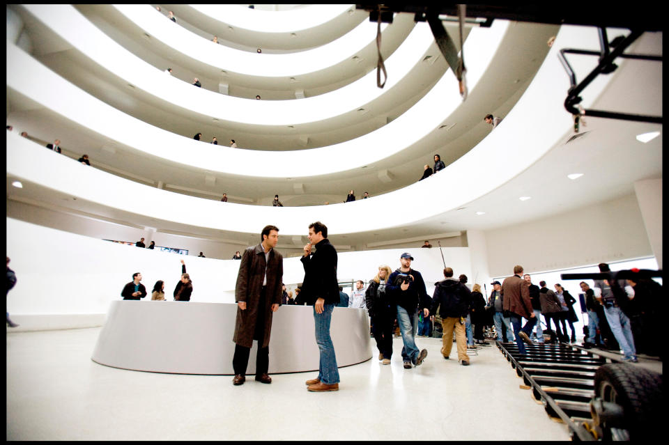 A pivotal action scene in The International, starring Clive Owen and Naomi Watts, takes place in the Guggenheim Museum.