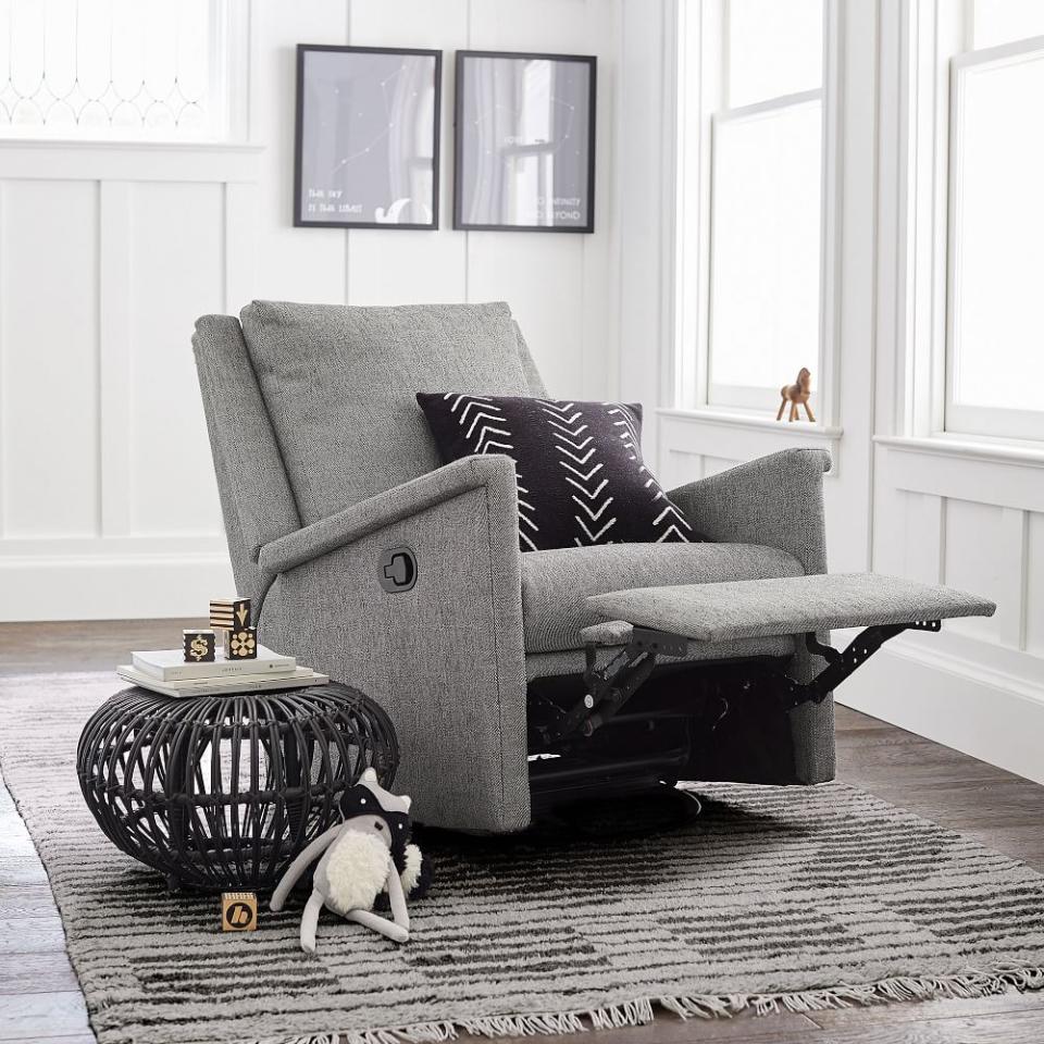 <p><a href="https://go.redirectingat.com?id=74968X1596630&url=https%3A%2F%2Fwww.westelm.com%2Fproducts%2Fcarlo-swivel-glider-recliner-h4903&sref=https%3A%2F%2Fwww.housebeautiful.com%2Fshopping%2Ffurniture%2Fg39825049%2Frecliners-for-small-spaces%2F" rel="nofollow noopener" target="_blank" data-ylk="slk:Shop Now;elm:context_link;itc:0;sec:content-canvas" class="link ">Shop Now</a></p><p>Carlo Swivel Glider & Recliner</p><p>westelm.com</p><p>$699.99</p><span class="copyright">west elm</span>