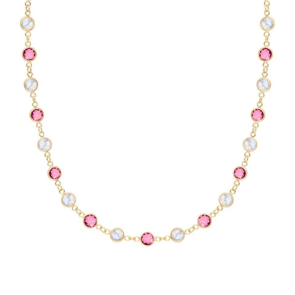 <p><a href="https://haverhill.com/collections/pink-awareness-pink-tourmaline-and-moonstone-jewelry" rel="nofollow noopener" target="_blank" data-ylk="slk:Shop Now;elm:context_link;itc:0;sec:content-canvas" class="link ">Shop Now</a></p><p>Pink Awareness - Pink Tourmaline and Moonstone Jewelry</p><p>haverhill.com</p><p>$1130.00</p><span class="copyright">Courtesy of Haverhill</span>