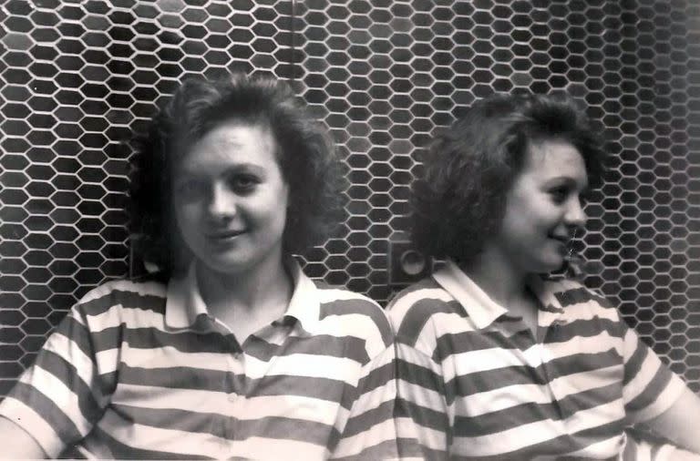Elena Vavilova en una capacitación en la Unión Soviética