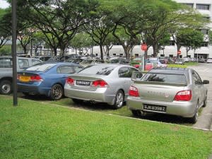 Singapore parking lot