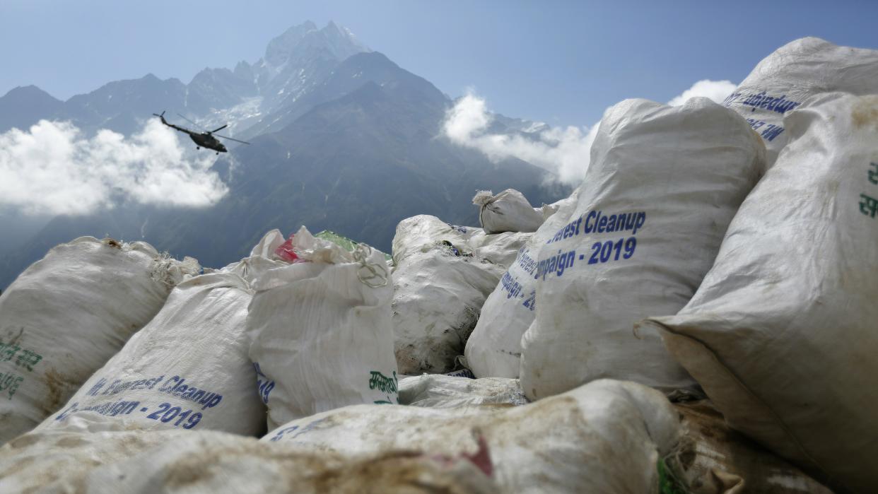 Warning over rubbish left on Everest after record climbing season (PA)