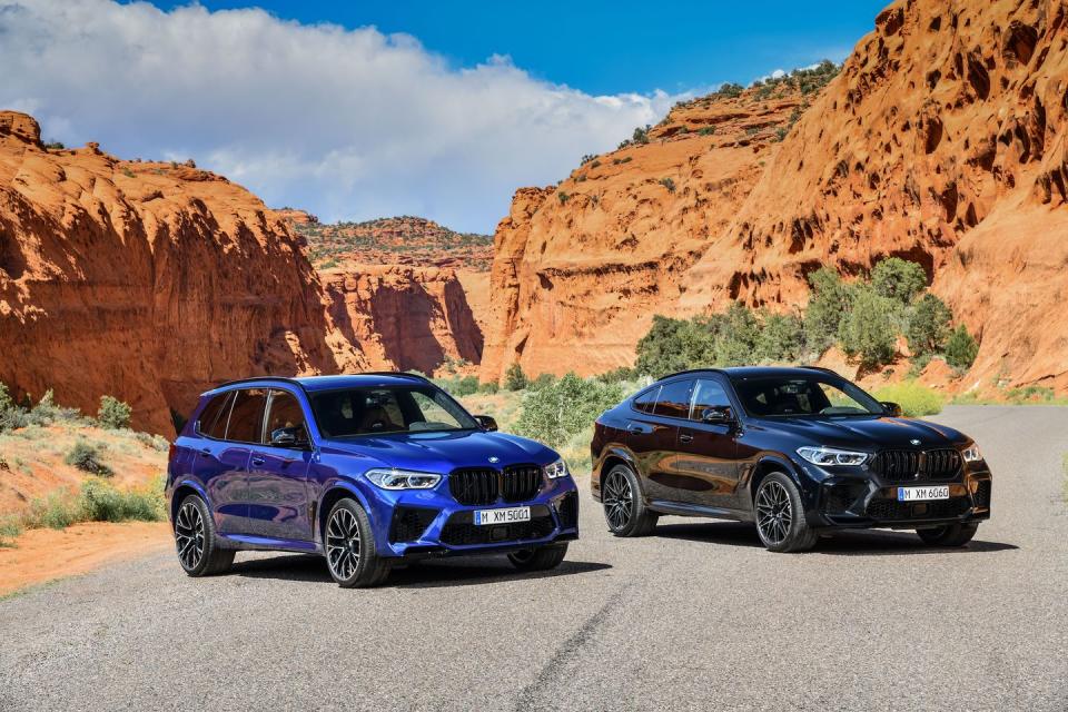 2020 BMW X5 M and BMW X6 M