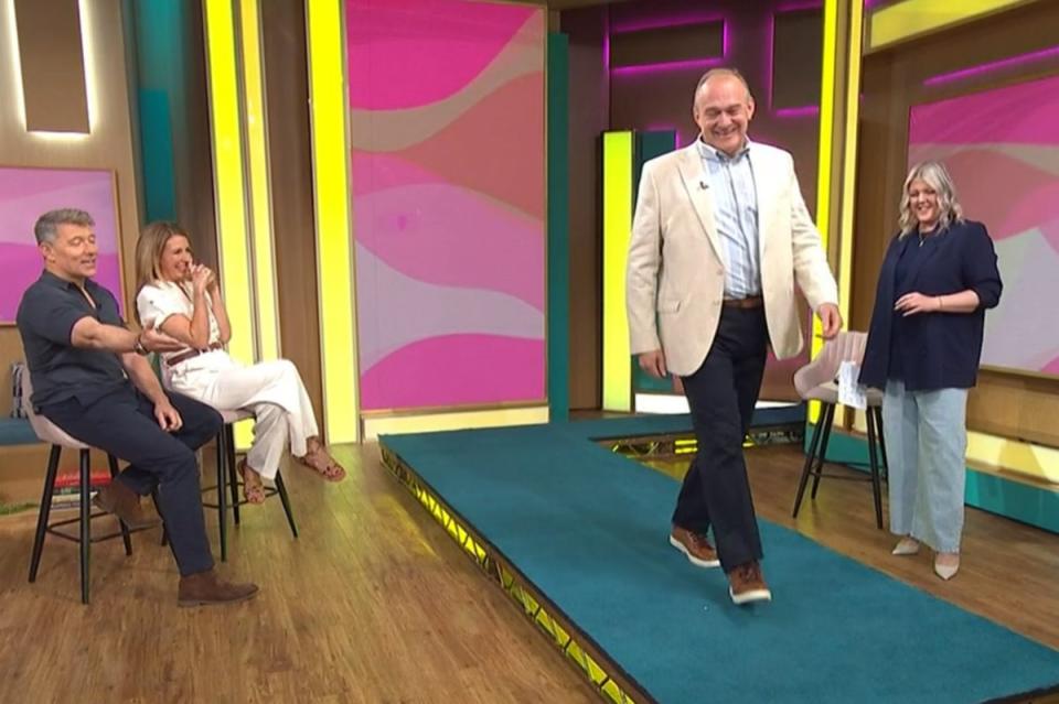 Ed Davey on This Morning (ITV / screengrab)