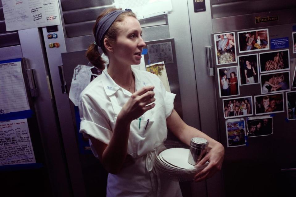 Christina Tosi stands in the kitchen