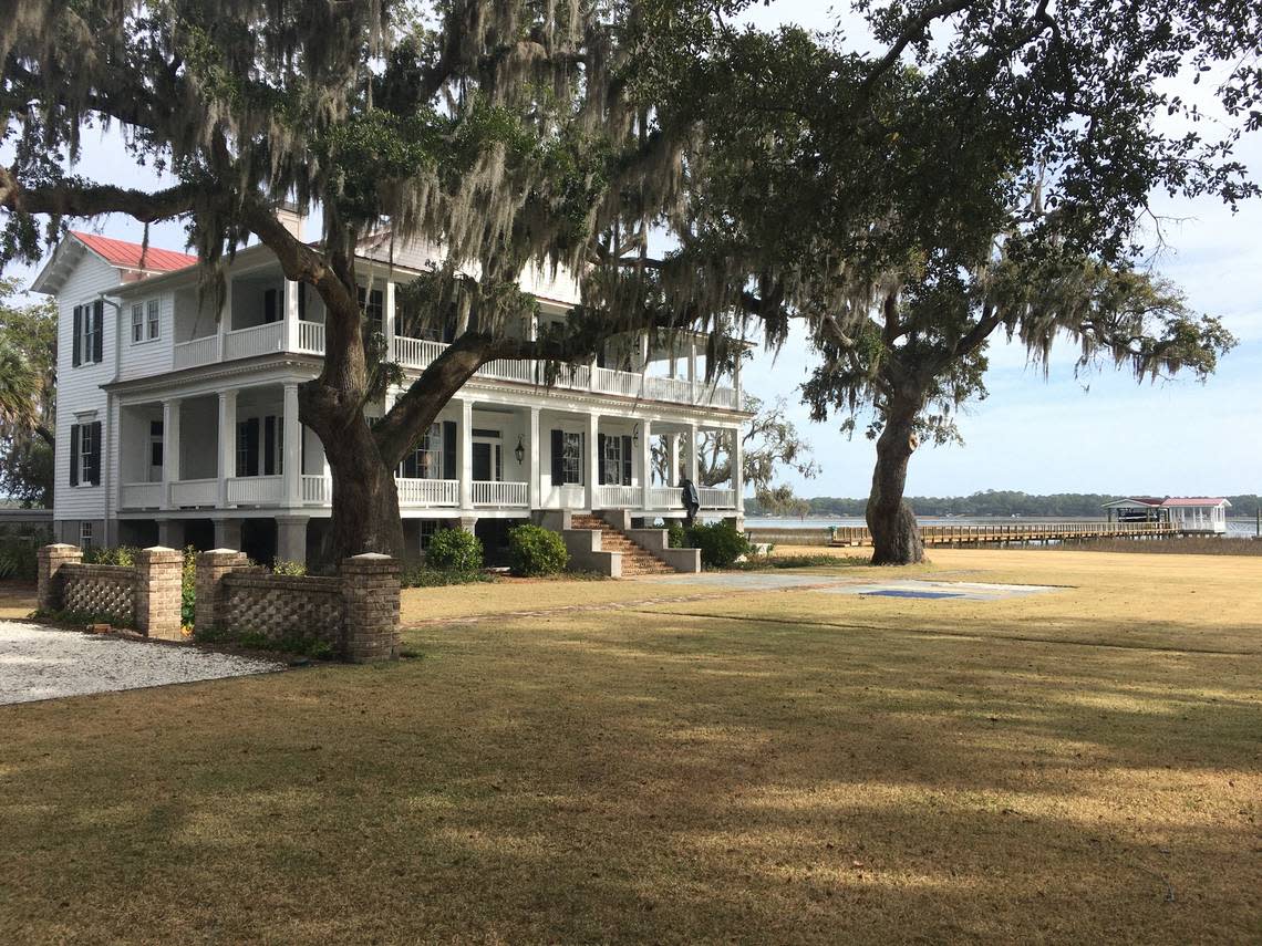 The Edgar Fripp House, 1 Laurens St., also called Tidalholm, built around 1853. Historic Beaufort Foundation