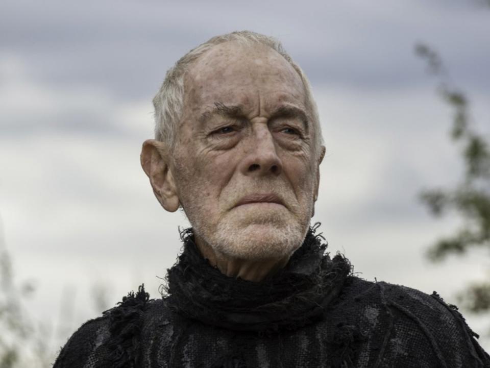 Max von Sydow as the Three-Eyed Raven in ‘Game of Thrones’ (HBO)