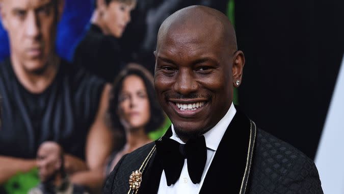 Mandatory Credit: Photo by Jordan Strauss/Invision/AP/Shutterstock (12118558i)Tyrese Gibson arrives at the Los Angeles premiere of "F9: Fast & Furious 9" at the TCL Chinese Theatre onPremiere of "F9: Fast & Furious 9", Los Angeles, United States - 18 Jun 2021.