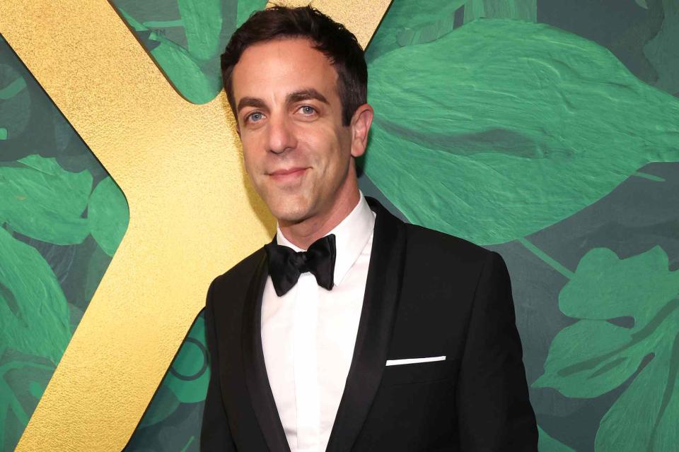 <p>David Livingston/Getty</p> B. J. Novak attends the HBO Emmy