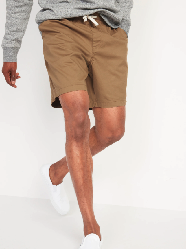 Twill Jogger Shorts. Image via Old Navy.