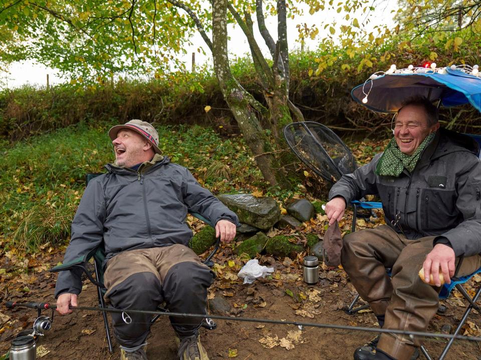 Mortimer and Whitehouse in Gone Christmas FishingBBC/Owl Power
