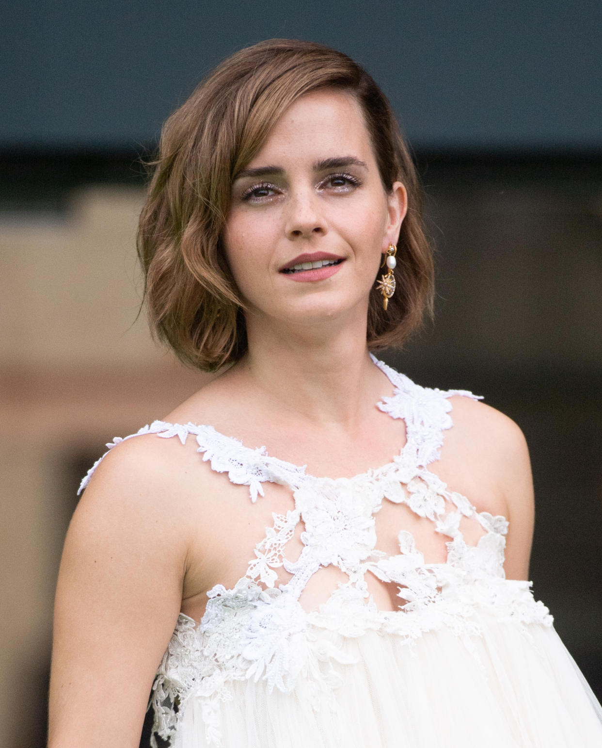 Emma Watson at the Earthshot Prize 2021 at Alexandra Palace in 2021. (Getty Images)