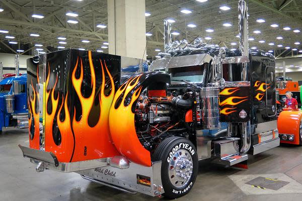 America's most tricked-out big-rig trucks
