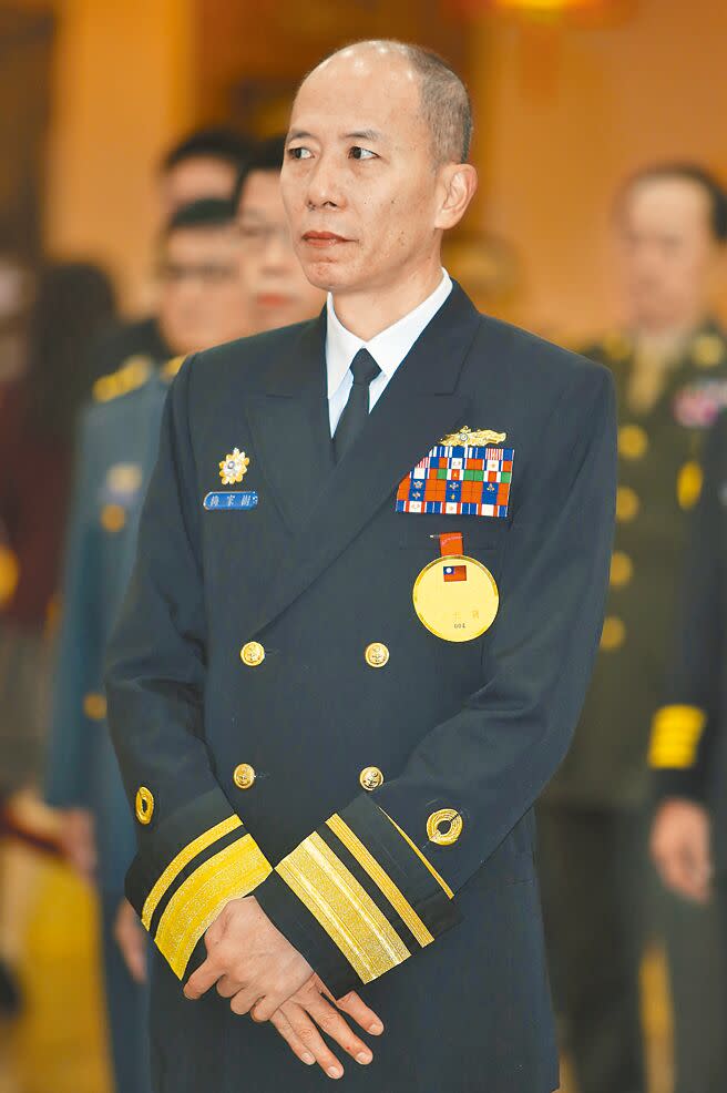 參謀本部副總長執行官梅家樹上將升任海軍司令。（本報資料照片）