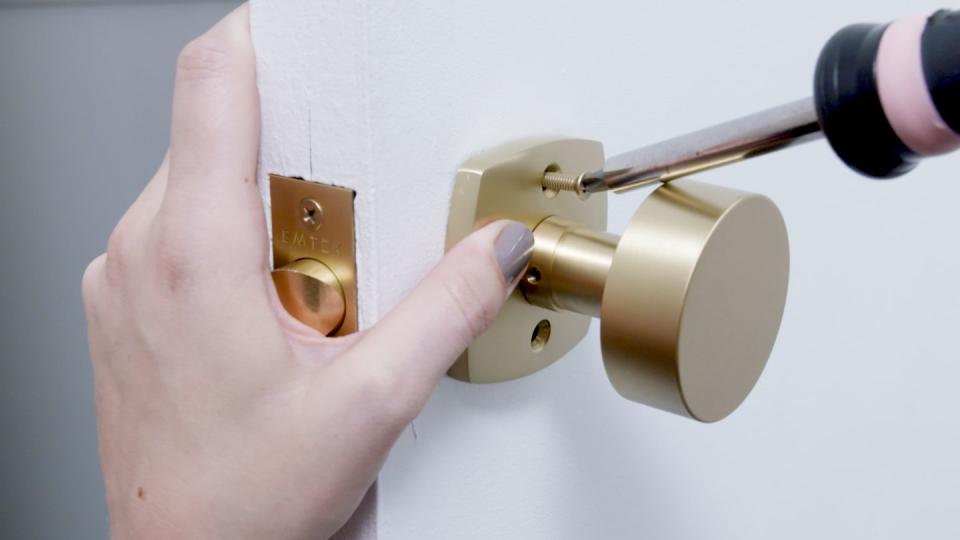 4) Swap in a Cool Doorknob