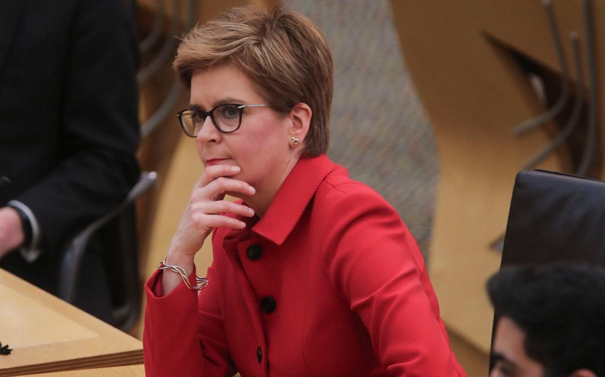 Nicola Sturgeon said she was ready to make 'difficult' and unpopular decisions as the omicron Covid variant continues to spread - Fraser Bremner/Pool/Getty Images