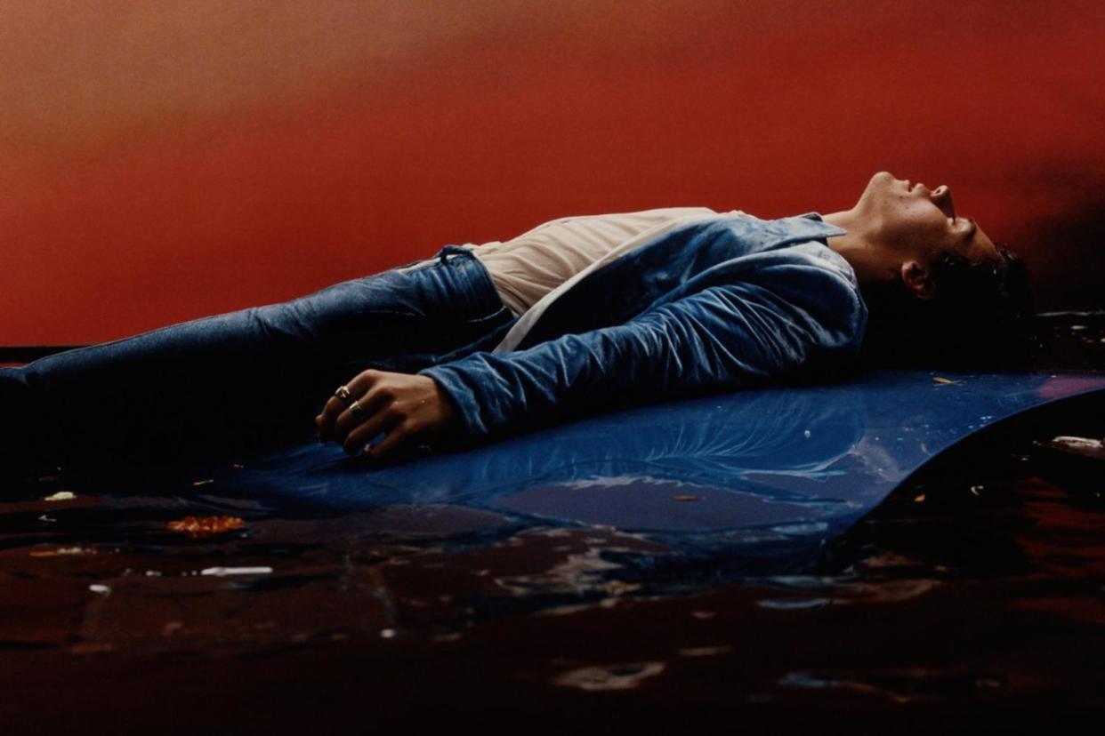 On the road: Harry Styles has announced a worldwide tour to promote his new album