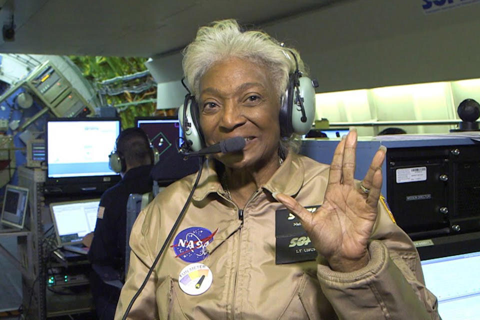 Nichelle Nichols Soars to Space